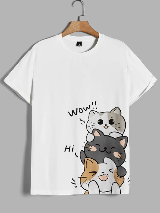 Hi Wow Cat T-Shirt